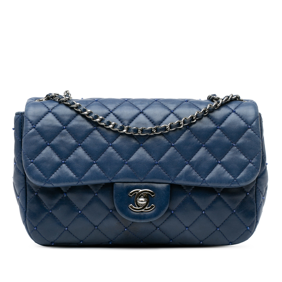 Pre-Loved Chanel Small Quilted Lambskin Beaded Single Flap - Picture 1 of 11